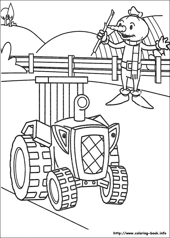 Bob the Builder coloring picture